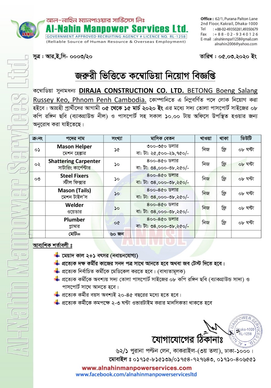 Read more about the article Circular of Cambodia test